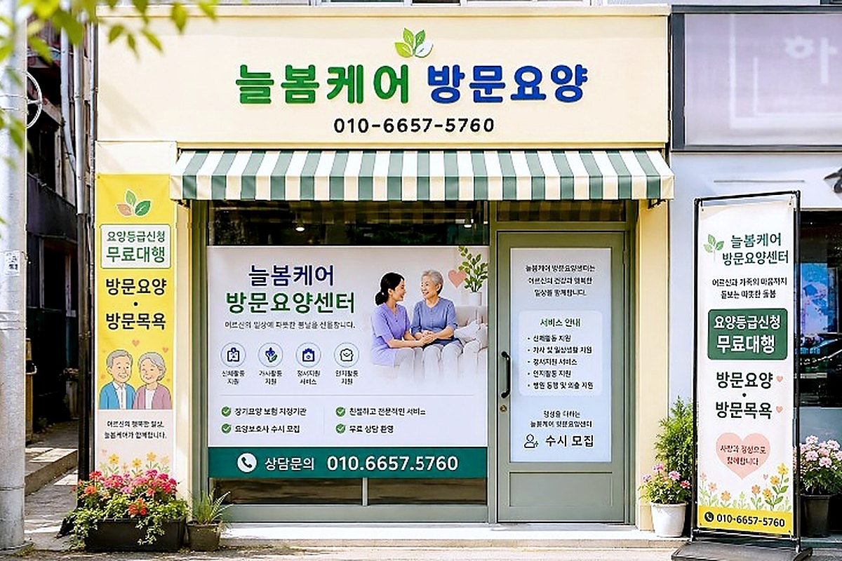 늘봄케어 방문요양센터 외관